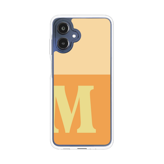 スリムプロテクションケース［ オリジナル - initial two tone - M orange ］