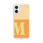 スリムプロテクションケース［ オリジナル - initial two tone - M orange ］