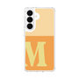 スリムプロテクションケース［ オリジナル - initial two tone - M orange ］