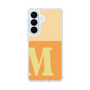 スリムプロテクションケース［ オリジナル - initial two tone - M orange ］