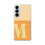 スリムプロテクションケース［ オリジナル - initial two tone - M orange ］