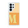 スリムプロテクションケース［ オリジナル - initial two tone - M orange ］