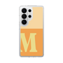 スリムプロテクションケース［ オリジナル - initial two tone - M orange ］