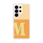 スリムプロテクションケース［ オリジナル - initial two tone - M orange ］
