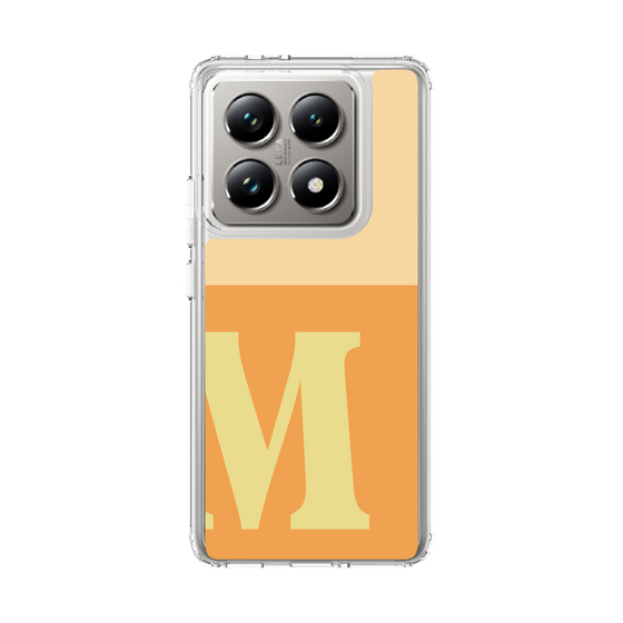 スリムプロテクションケース［ オリジナル - initial two tone - M orange ］