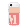 スリムプロテクションケース［ オリジナル - initial two tone - M pink ］