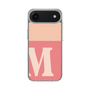 スリムプロテクションケース［ オリジナル - initial two tone - M pink ］
