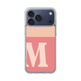 スリムプロテクションケース［ オリジナル - initial two tone - M pink ］