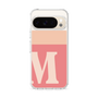 スリムプロテクションケース［ オリジナル - initial two tone - M pink ］