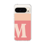 スリムプロテクションケース［ オリジナル - initial two tone - M pink ］