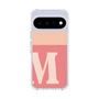スリムプロテクションケース［ オリジナル - initial two tone - M pink ］