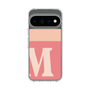 スリムプロテクションケース［ オリジナル - initial two tone - M pink ］