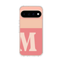スリムプロテクションケース［ オリジナル - initial two tone - M pink ］