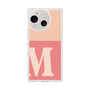 スリムプロテクションケース［ オリジナル - initial two tone - M pink ］