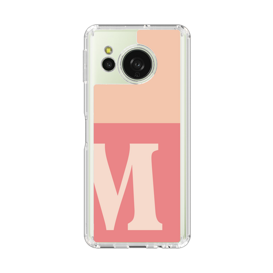 スリムプロテクションケース［ オリジナル - initial two tone - M pink ］