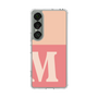 スリムプロテクションケース［ オリジナル - initial two tone - M pink ］