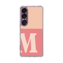 スリムプロテクションケース［ オリジナル - initial two tone - M pink ］