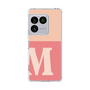 スリムプロテクションケース［ オリジナル - initial two tone - M pink ］