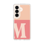スリムプロテクションケース［ オリジナル - initial two tone - M pink ］