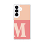 スリムプロテクションケース［ オリジナル - initial two tone - M pink ］