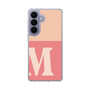 スリムプロテクションケース［ オリジナル - initial two tone - M pink ］