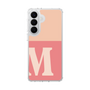 スリムプロテクションケース［ オリジナル - initial two tone - M pink ］