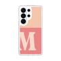 スリムプロテクションケース［ オリジナル - initial two tone - M pink ］