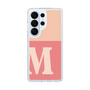 スリムプロテクションケース［ オリジナル - initial two tone - M pink ］