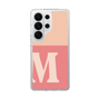 スリムプロテクションケース［ オリジナル - initial two tone - M pink ］