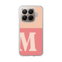 スリムプロテクションケース［ オリジナル - initial two tone - M pink ］