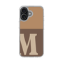 スリムプロテクションケース［ オリジナル - initial two tone - M brown ］