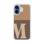 スリムプロテクションケース［ オリジナル - initial two tone - M brown ］