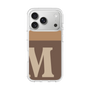 スリムプロテクションケース［ オリジナル - initial two tone - M brown ］
