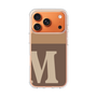 スリムプロテクションケース［ オリジナル - initial two tone - M brown ］