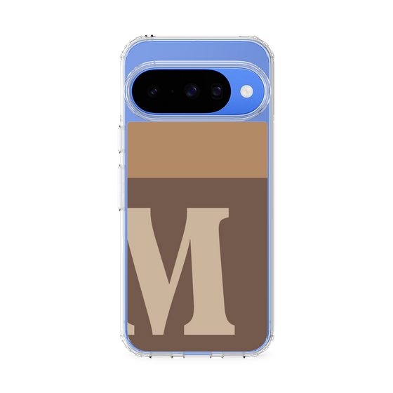スリムプロテクションケース［ オリジナル - initial two tone - M brown ］