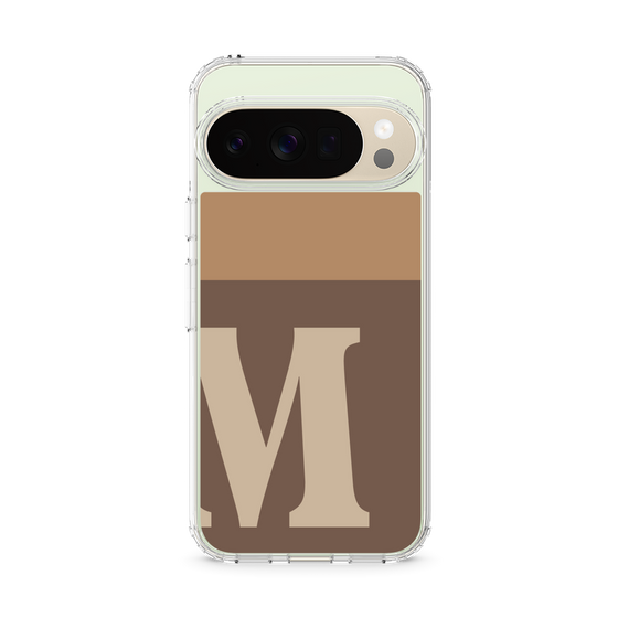 スリムプロテクションケース［ オリジナル - initial two tone - M brown ］