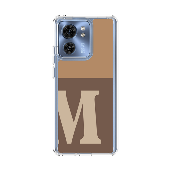 スリムプロテクションケース［ オリジナル - initial two tone - M brown ］