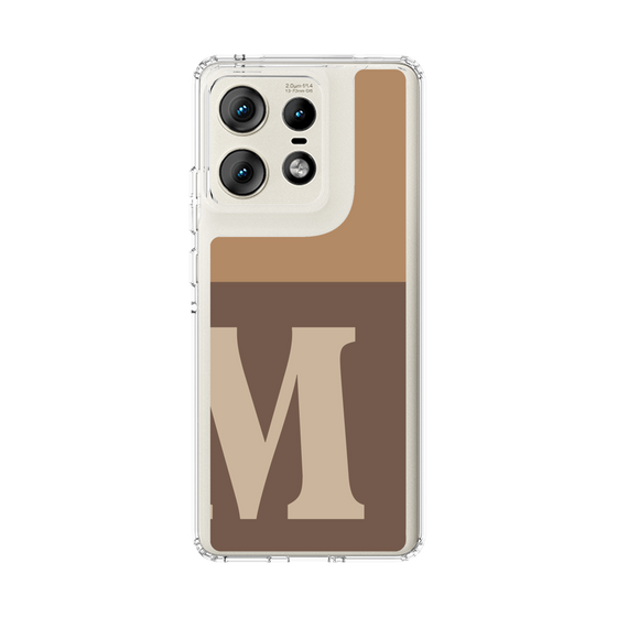 スリムプロテクションケース［ オリジナル - initial two tone - M brown ］