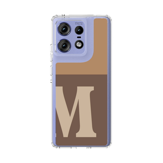 スリムプロテクションケース［ オリジナル - initial two tone - M brown ］