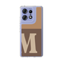 スリムプロテクションケース［ オリジナル - initial two tone - M brown ］