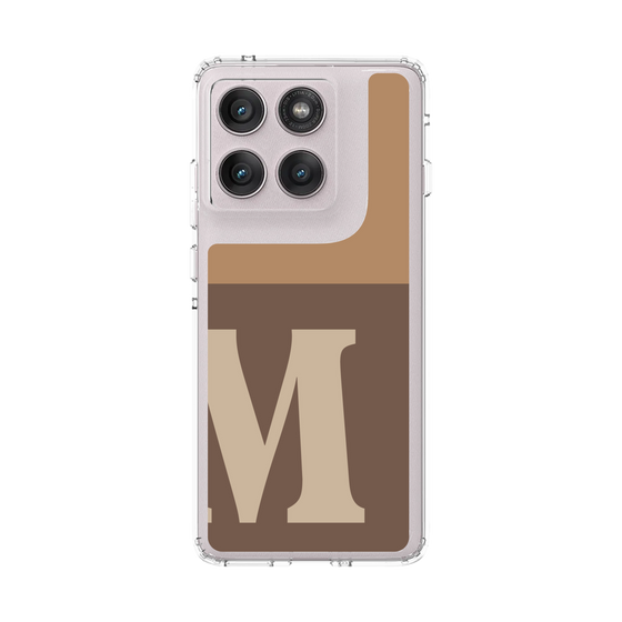 スリムプロテクションケース［ オリジナル - initial two tone - M brown ］