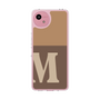 スリムプロテクションケース［ オリジナル - initial two tone - M brown ］