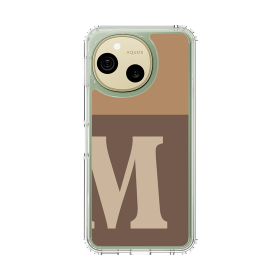 スリムプロテクションケース［ オリジナル - initial two tone - M brown ］