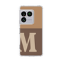 スリムプロテクションケース［ オリジナル - initial two tone - M brown ］