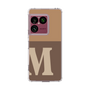スリムプロテクションケース［ オリジナル - initial two tone - M brown ］
