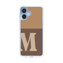 スリムプロテクションケース［ オリジナル - initial two tone - M brown ］
