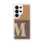 スリムプロテクションケース［ オリジナル - initial two tone - M brown ］