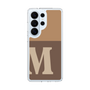 スリムプロテクションケース［ オリジナル - initial two tone - M brown ］