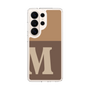 スリムプロテクションケース［ オリジナル - initial two tone - M brown ］