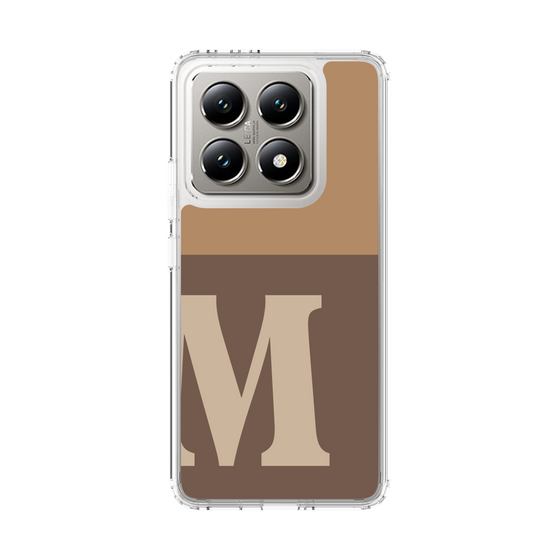 スリムプロテクションケース［ オリジナル - initial two tone - M brown ］